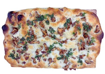 Focaccia sezonowa z kurkami - zdjęcie 1